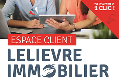 Espace Client en ligne LELIEVRE Immobilier Location Gestion Syndic