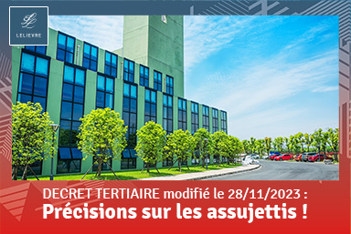 Modification du décret tertiaire, arrêté du 28 novembre 2023