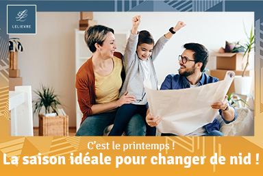 Vendre son bien immobilier au printemps, la saison idéale.