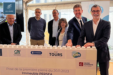 Immobilier neuf tours : pose des premières pierres du programme Rive Sud