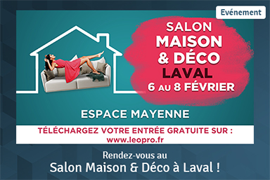 Invitation offerte salon mais et deco laval février 2026