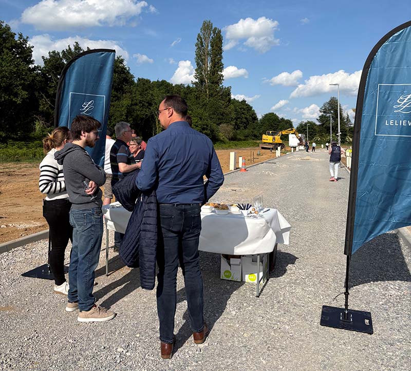 Portes ouvertes : découverte des derniers terrains à vendre à Montfort-le-Gesnois, Sarthe.