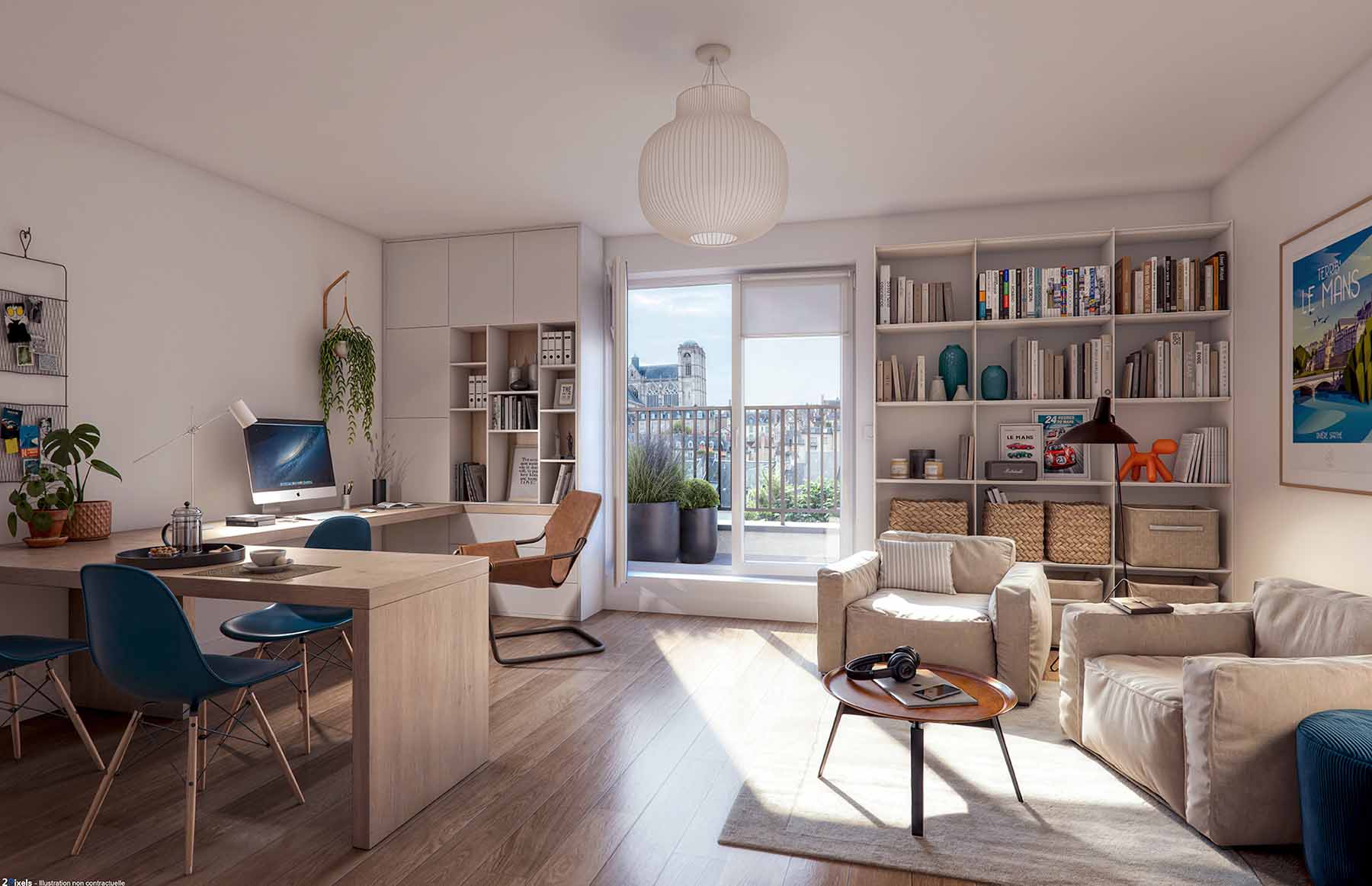 Investissement immobilier neuf Le Mans La Calandre