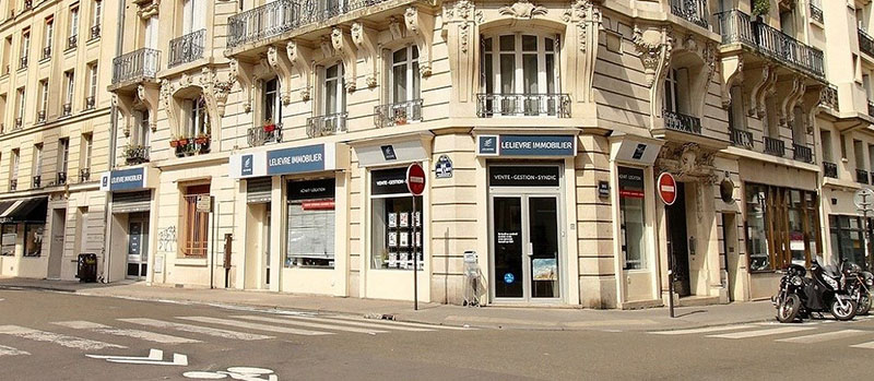 Agence immobilière Paris mairie du 18ème rue Hermel Lelièvre Immobilier