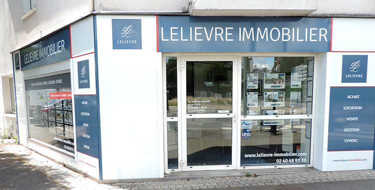 Agence immobilière Saint-Herblain Beauséjour Nantes Lelièvre Immobilier