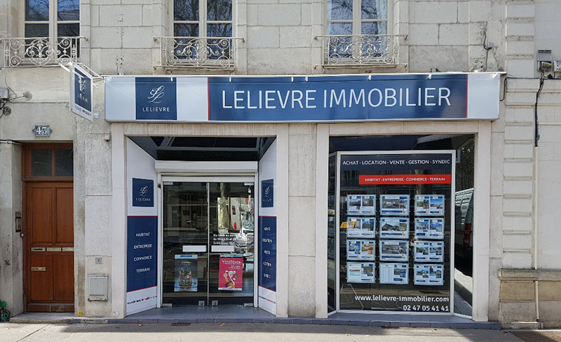 Agence immobilière Tours centre Grammont Lelièvre Immobilier