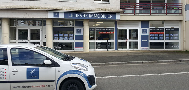 Agence immobilière Le Mans Centre Eperon Lelièvre Immobilier