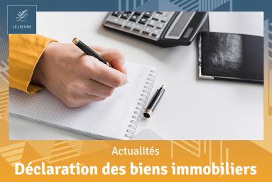 Déclaration obligatoire des biens immobiliers