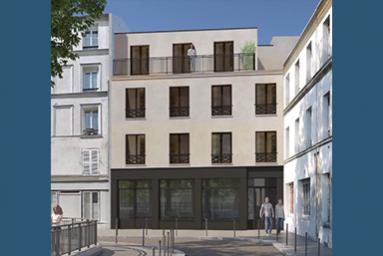 Appel d'offres Paris 75020 rue Galleron immeuble habitation 