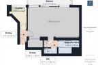 Vente - Appartement 1 pièces 34 m<sup>2</sup>