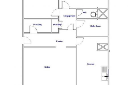 Vente - Appartement 3 pièces 66 m<sup>2</sup>