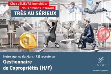 Recrutement gestionnaire copro Le Mans