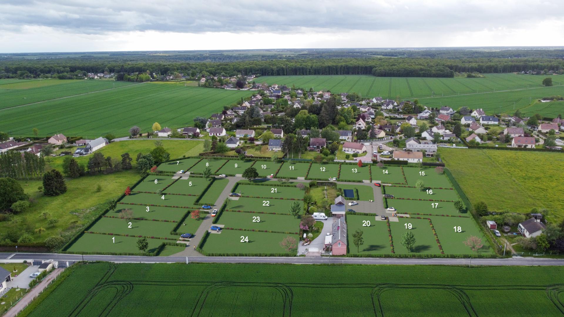 Plan 3D du programmeLes Herminettes