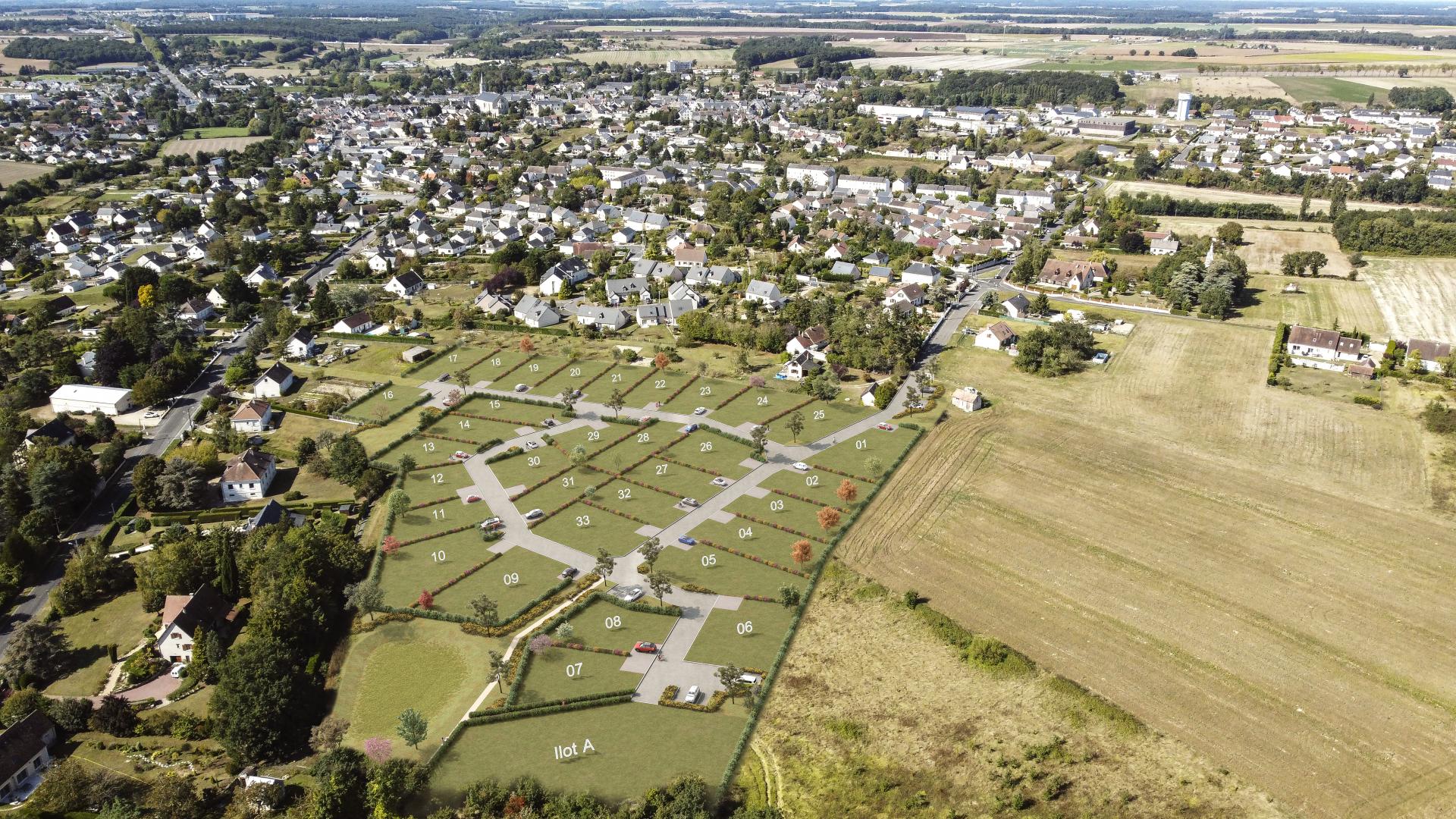 Plan 3D du programmeVilla Touraine